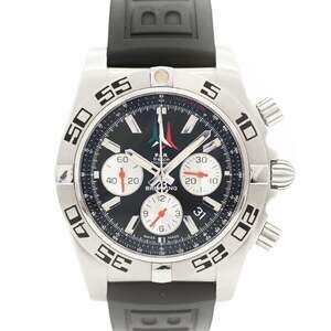 Breitling Chronomat 44 AB0110 Black Dial Men's Watch